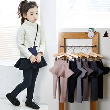 Load image into Gallery viewer, Thickened Girls  Cotton Leggings Skirt-pants
