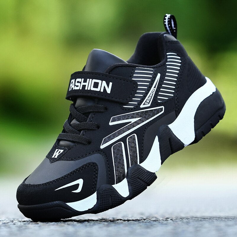 Sport Kids Sneakers Boys Casual Shoes For Children Sneakers Girls Shoes Leather Anti-slippery Fashion tenis infantil menino Mesh - nevaehshalo