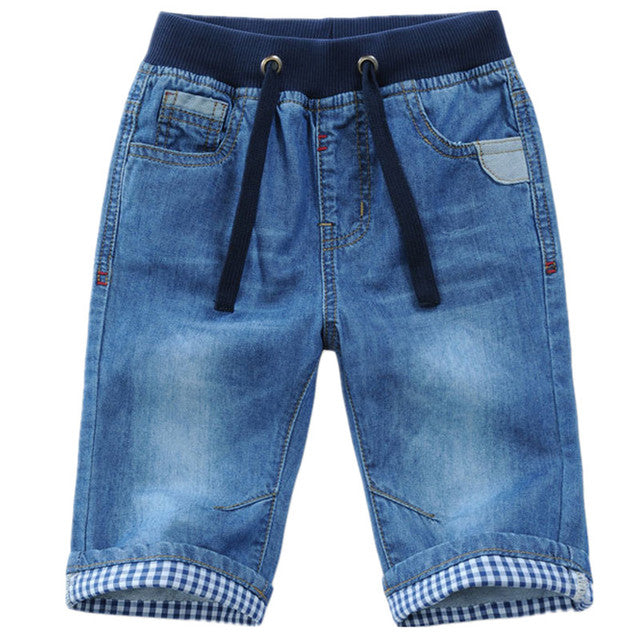 2 To 13Years Kids Boys Denim Shorts - nevaehshalo