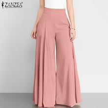 Load image into Gallery viewer, Women Elegant High Waist Wide Leg Pants Spring - nevaehshalo
