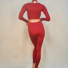 Load image into Gallery viewer, Women 2 pieces long sleeve   Sexy Tops And Pants Sets - nevaehshalo
