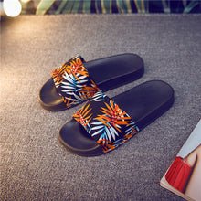 Load image into Gallery viewer, Forest Bamboo Shoes Woman Badslippers Summer Indoor Slippers Zapatos De Mujer Beach Flip Flops Bathroom Home Slippers - nevaehshalo
