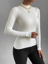 Load image into Gallery viewer, Winter Women&#39;s Wear Slim Soft Half High Collar Knit Shirt
