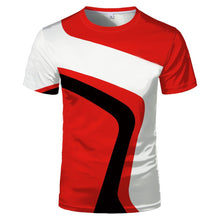 Load image into Gallery viewer, 3D digital printing T-shirt breathable and comfortable men short sleeves. - nevaehshalo
