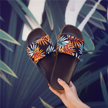 Load image into Gallery viewer, Forest Bamboo Shoes Woman Badslippers Summer Indoor Slippers Zapatos De Mujer Beach Flip Flops Bathroom Home Slippers - nevaehshalo
