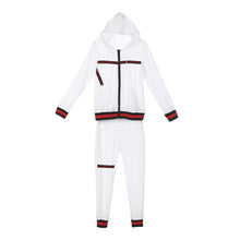 Load image into Gallery viewer, 2pcs Women&#39;s Hooded Long Sleeve Tops Long Pants - nevaehshalo
