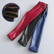 Load image into Gallery viewer, Girls Winter Thick Velvet Leggings Pencil Pants
