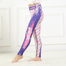 Load image into Gallery viewer, Girls Gym Leggings Running Yoga Pants Fitness High Waist Tights
