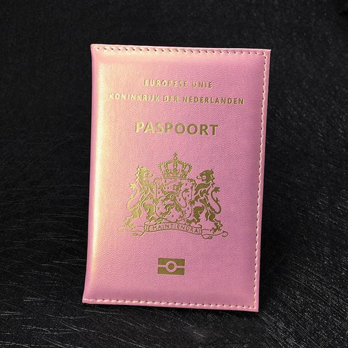 Netherlands Passport Cover Soft Pu leather New holland Women Covers For Passport Holder Nederlanden Dutch Nederland paspoort - nevaehshalo