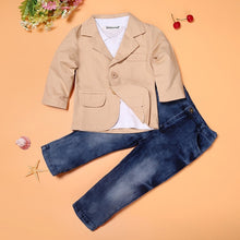 Load image into Gallery viewer, Boy Clothing Sets T-shirt+Jeans - nevaehshalo
