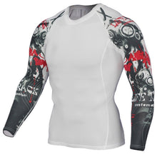 Load image into Gallery viewer, Mens Compression Shirts 3D Teen Wolf Jerseys Long Sleeve T Shirt Fitness Men Lycra MMA Crossfit T-Shirts Tights Brand Clothing - nevaehshalo
