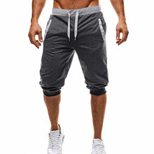 Load image into Gallery viewer, Mens Gym Shorts Running Jogging Sports Fitness Bodybuilding Sweatpants Male Profession Workout Training Short Pants
