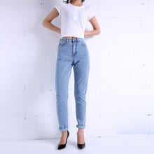 Load image into Gallery viewer, Womens  High Waist Jeans Full Length
