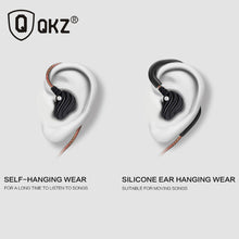 Load image into Gallery viewer, Earphones QKZ KD4 fone de ouvido Mini Dual Driver Original hybrid
