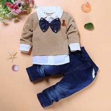 Load image into Gallery viewer, Boy Clothing Sets T-shirt+Jeans - nevaehshalo
