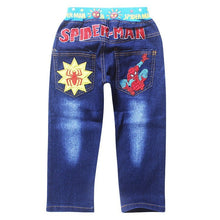 Load image into Gallery viewer, Boys Jeans Children Spiderman Denim Pants for Kids Clothing Casual Trousers - nevaehshalo
