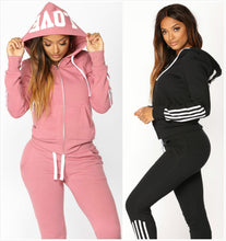 Load image into Gallery viewer, Pant Tops 2Pcs Set Women Ladies  Hoodies Sweatshirt - nevaehshalo
