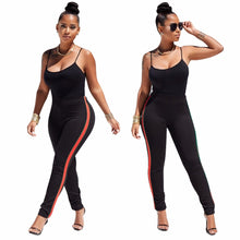 Load image into Gallery viewer, Fashion two piece set women clothes  Sexy halter top and pants
