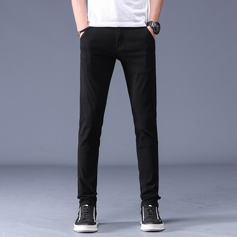 Classic Men's Casual Khaki Pants  New Business Fashion