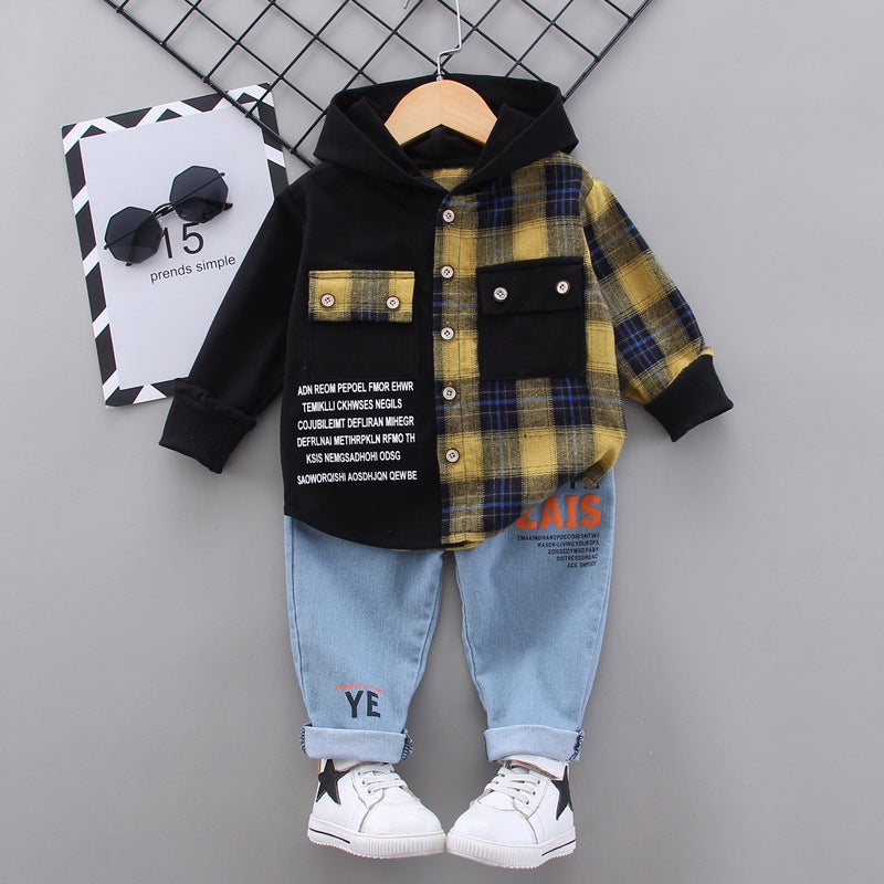 Boys Outfits  Set 2PCS  Tops Pants - nevaehshalo