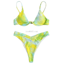 Load image into Gallery viewer, Women Sexy Brazilian 2 Piece Swimming Suit Bikini Set
