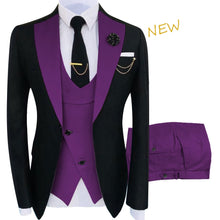 Load image into Gallery viewer, New Arrival  Slim Fit Blazers Ball And  Suits For Men ( Jacket + Vest + Pants )
