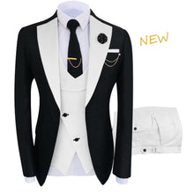 Load image into Gallery viewer, New Arrival  Slim Fit Blazers Ball And  Suits For Men ( Jacket + Vest + Pants )
