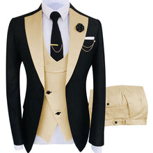 Load image into Gallery viewer, New Arrival  Slim Fit Blazers Ball And  Suits For Men ( Jacket + Vest + Pants )
