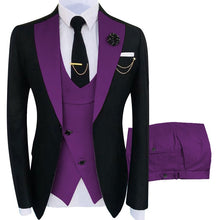 Load image into Gallery viewer, New Arrival  Slim Fit Blazers Ball And  Suits For Men ( Jacket + Vest + Pants )
