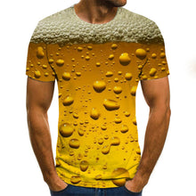 Load image into Gallery viewer, Beer 3D Print T Shirt It&#39;s Time Letter Women &amp; Men - nevaehshalo
