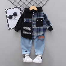 Load image into Gallery viewer, Boys Outfits  Set 2PCS  Tops Pants - nevaehshalo
