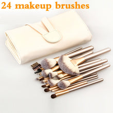 Load image into Gallery viewer, 12/18/24Pcs  Professional Soft Cosmetics Make Up Brush Set Kabuki
