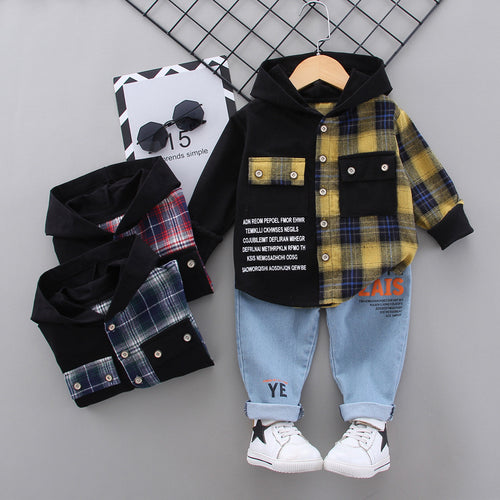 Boys Outfits  Set 2PCS  Tops Pants - nevaehshalo