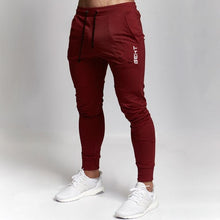 Load image into Gallery viewer, 2021 GEHT brand Casual Skinny Pants Mens Joggers Sweatpants Fitness Workout Brand Track pants New Autumn Male Fashion Trousers
