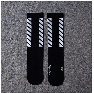 7autumn men's fashion cotton socks striped street skateboard socks for men 3colors Retail - nevaehshalo